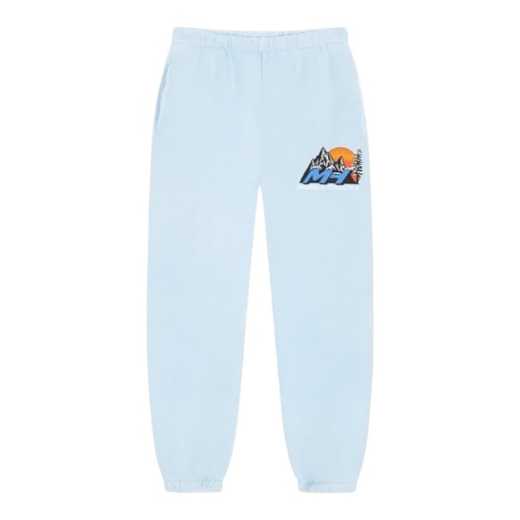MADHAPPY Graphic Blue Sweatpants Joggers